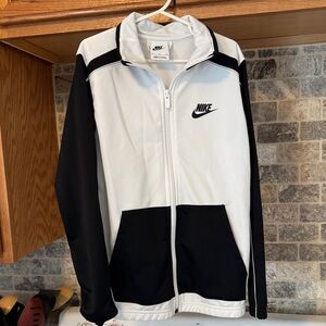 Nike Kid’s Black and White Lightweight Jacket